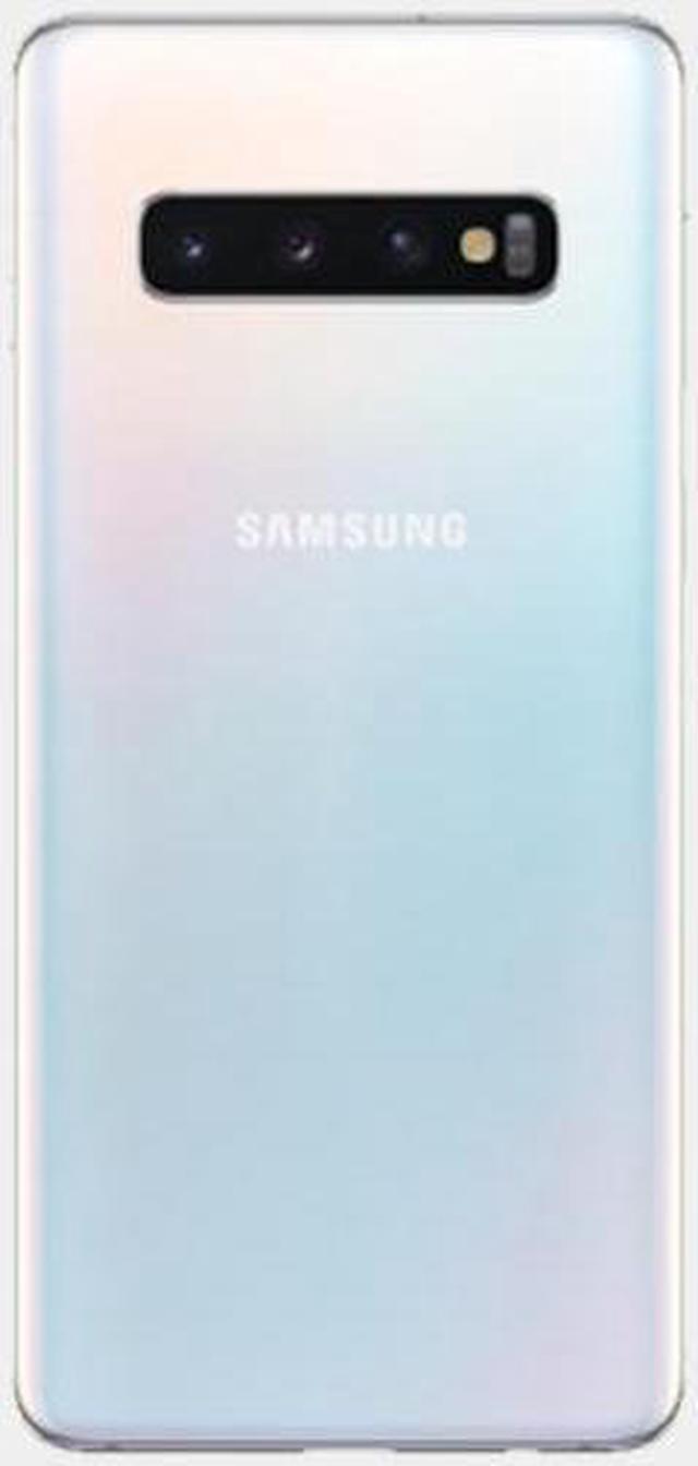 Alt view image 6 of 11 - Samsung Galaxy S10+ Plus 512GB / 8GB RAM SM-G975F Hybrid/Dual-SIM (No CDMA, GSM only) Factory Unlocked 4G/LTE Smartphone - Ceramic White
