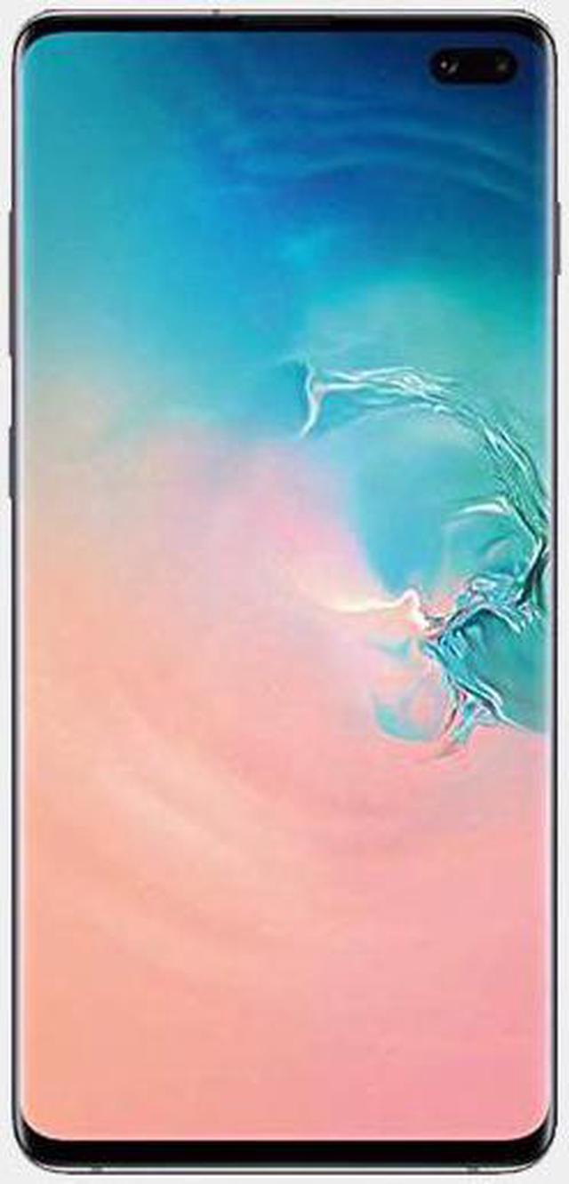 Alt view image 5 of 11 - Samsung Galaxy S10+ Plus 512GB / 8GB RAM SM-G975F Hybrid/Dual-SIM (No CDMA, GSM only) Factory Unlocked 4G/LTE Smartphone - Ceramic White