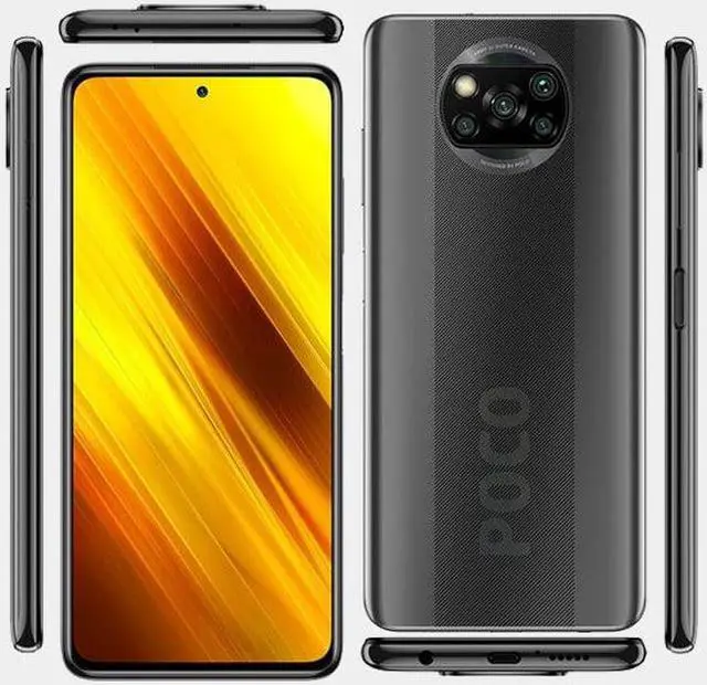 Alt view image 6 of 10 - Xiaomi Poco X3 NFC Dual-SIM 128GB ROM + 6GB RAM (GSM Only | No CDMA) Factory Unlocked 4G/LTE Smartphone - Shadow Grey