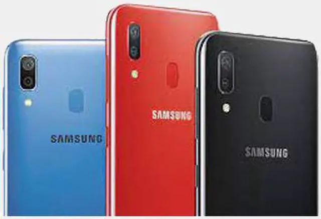 Alt view image 11 of 11 - Samsung Galaxy A30 A305G 32GB Duos GSM Unlocked Phone w/dual 16MP Camera - Blue