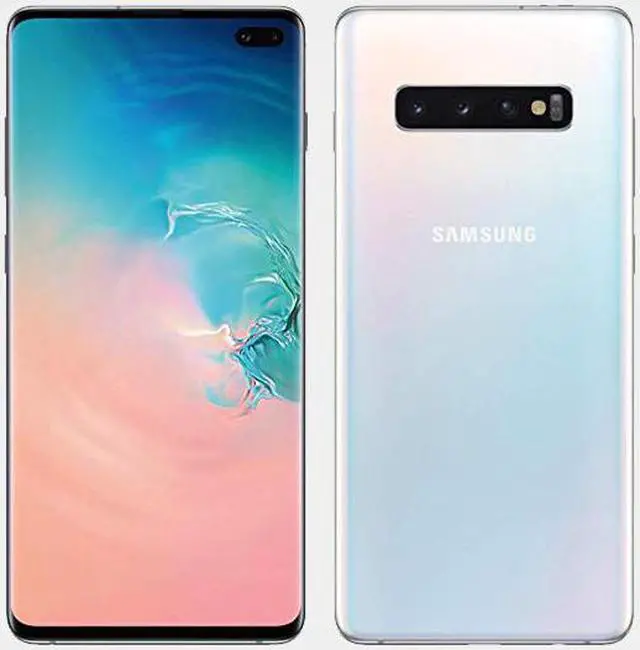 Alt view image 7 of 11 - Samsung Galaxy S10+ Plus 512GB / 8GB RAM SM-G975F Hybrid/Dual-SIM (No CDMA, GSM only) Factory Unlocked 4G/LTE Smartphone - Ceramic White