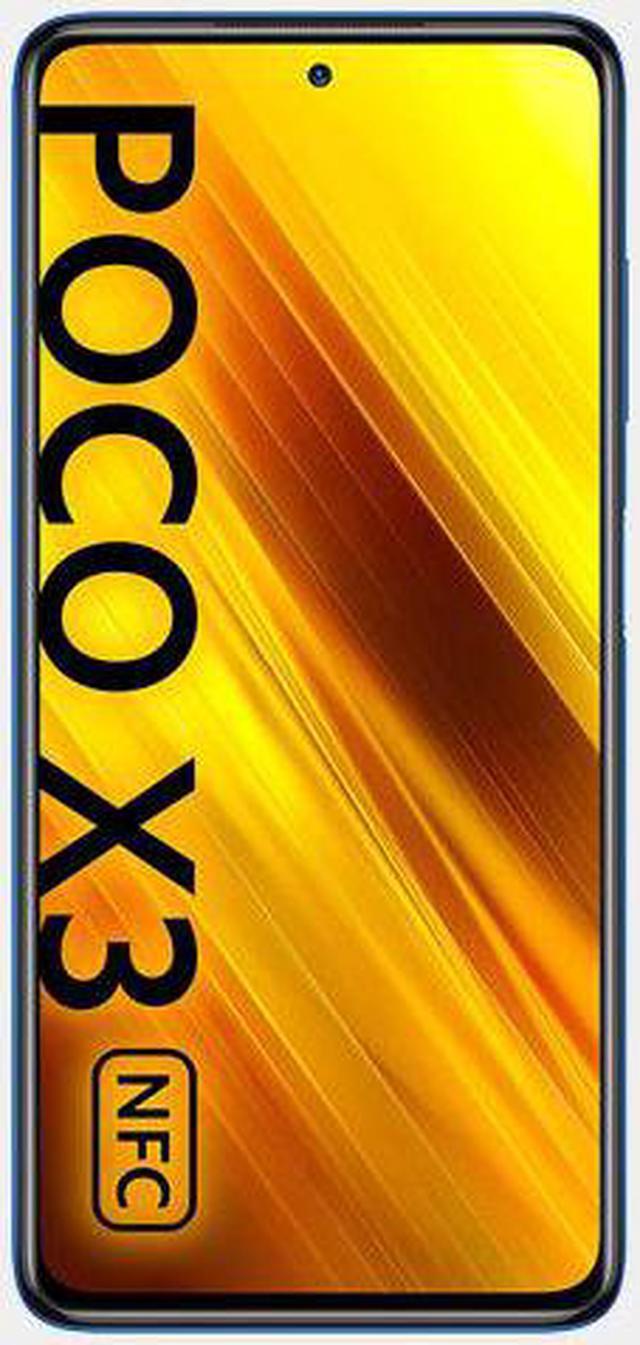 Xiaomi Poco X3 NFC 64GB, 6GB RAM, GSM LTE Unlocked - Cobalt Blue