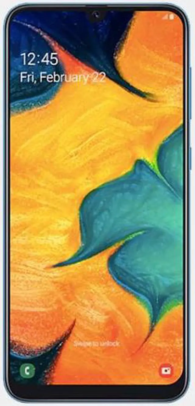Alt view image 13 of 20 - Samsung Galaxy A30 A305G 32GB Duos GSM Unlocked Phone w/dual 16MP Camera - Black