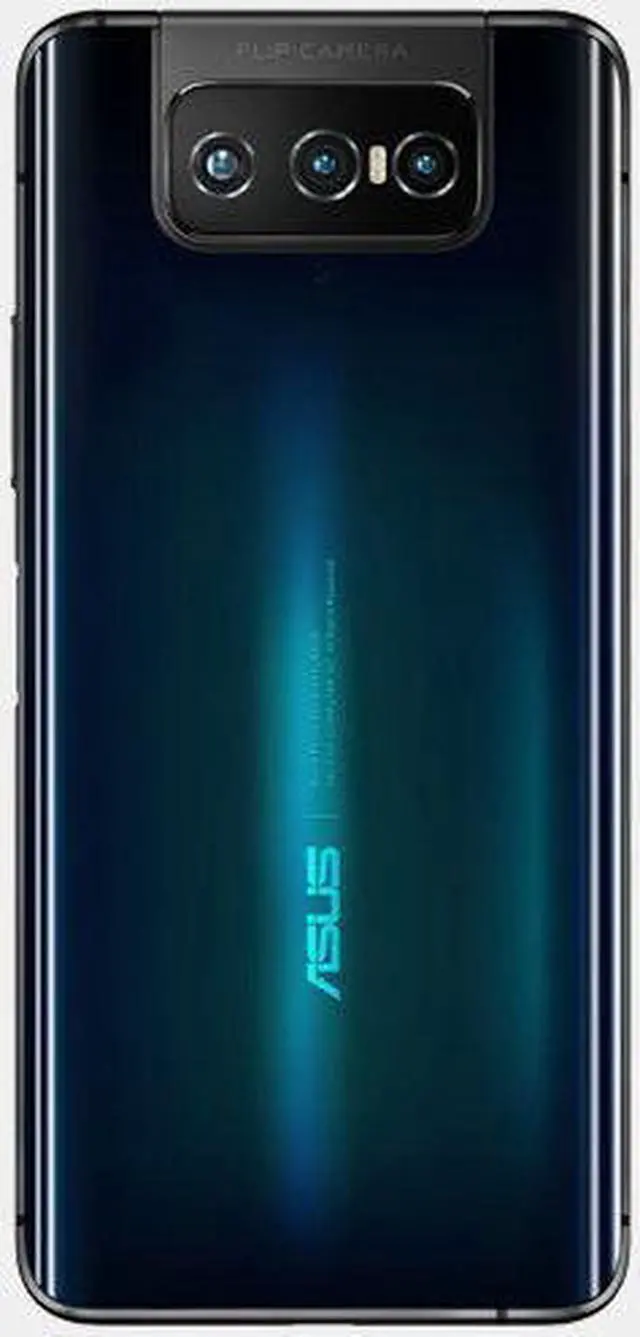 Alt view image 2 of 7 - ASUS Zenfone 7 Pro ZS671KS 5G Dual-SIM 256GB 8GB RAM Unlocked - Aurora Black