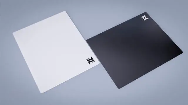 Alt view image 2 of 5 - IPASON yao tempered glass Gaming Mouse Pad| Professional Large Mouse Mat | 500 x 400 mm | Special Glass Surface with Improved Precision and Speed Black & White