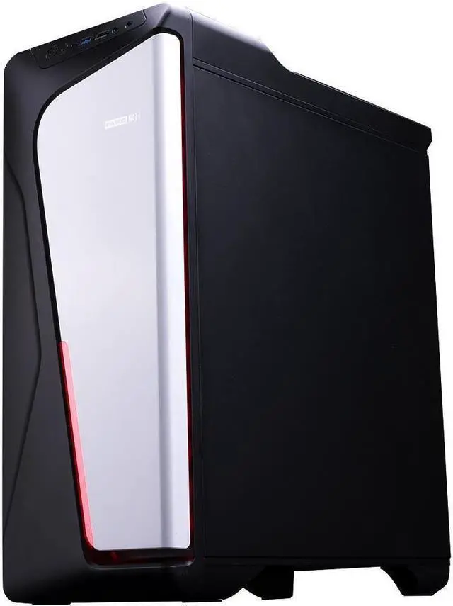 Alt view image 4 of 7 - IPASON - Gaming desktop - AMD Ryzen 5 5600G 6 core 3.9GHz - 16GB DDR4 3200MHz - 512 M.2 NVMe - 550W PSU - Windows 11 home - Gaming PC