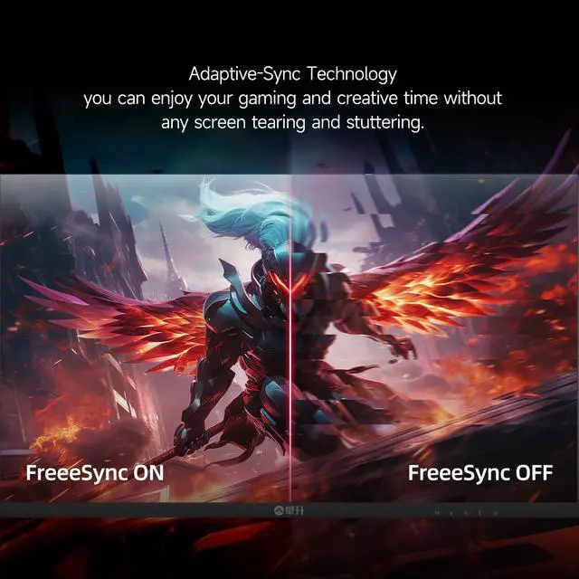 Alt view image 4 of 7 - IPASON E2728S-M  27 2K 165HZ Gaming Monitor,2560*1440  IPS Display, HDCP andG-Sync Ready, FreeSync Premium 100%sRGB, ( 2x HDMI 2.0  and 2 x DP 1.4 )