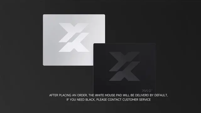 Alt view image 5 of 5 - IPASON yao tempered glass Gaming Mouse Pad| Professional Large Mouse Mat | 500 x 400 mm | Special Glass Surface with Improved Precision and Speed Black & White