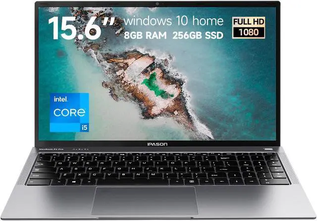 Main image of IPASON MaxBook P1 Pro-IPS 15.6'' Laptop intel i3, 8G RAM, 256G SSD,win 11 home Notebook Computer Ultra Thin and Light Notebook Business Office Student
