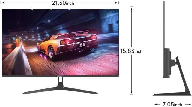 Alt view image 6 of 7 - IPASON Gaming Monitor 23.8  144HZ 1920*1080  resolution rate  , IPS Display, HDCP andG-Sync Ready, FreeSync Premium 100%sRGB, E2429G-Z
