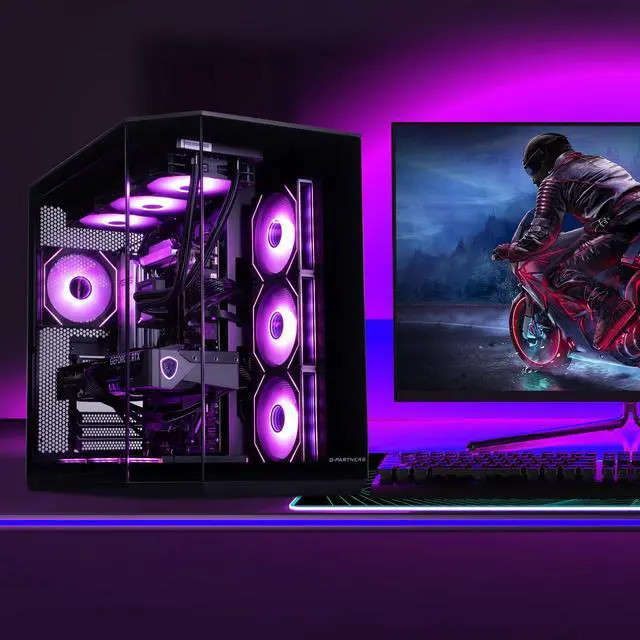 Alt view image 8 of 7 - IPASON Gaming Desktop, AMD Ryzen7 9800X3D, NVIDIA RTX5080 16G, 32GB DDR5 RAM, 2TB M2 NVMe, X870-P, Windows 11 ,WIFI, 360mm Liquid Cooler, ARGB Fans, AI Ready,1250W Gold PSU, Prebuilt Gaming Pc