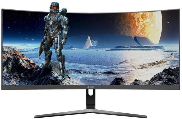 Main image of IPASON E3025W-M 29.5" 200Hz  2K Curved Gaming Monitor 1ms FreeSync Premium, 2560*1080 VA 1800R Display, (MPRT),Blue Light Filte, DisplayPort 1.4, HDMI 2.0