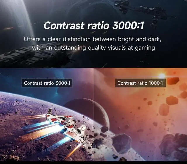 Alt view image 4 of 7 - IPASON E3025W-M 29.5" 200Hz  2K Curved Gaming Monitor 1ms FreeSync Premium, 2560*1080 VA 1800R Display, (MPRT),Blue Light Filte, DisplayPort 1.4, HDMI 2.0