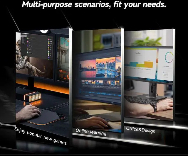 Alt view image 7 of 7 - IPASON Gaming PC AMD Ryzen7 9700X, Geforce RTX5060 Ti 16G, 1TB NVME SSD, 32GB DDR5 RAM , 650W GOLD PSU ,6 Copper Tube Air cooler  , MB650M , Windows 11 , WIFI, Prebuilt Gaming Pc New computer