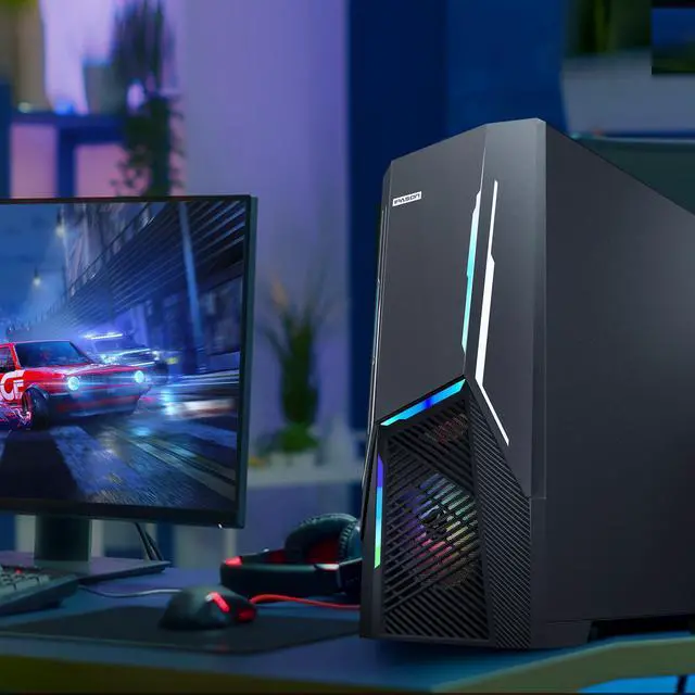 Alt view image 3 of 7 - IPASON Gaming PC Desktop Intel Core I7 12700F 2.1 GHz, NVIDIA RTX 3060 , 1TB SSD, 16GB DDR4 RAM 3200, 650W PSU, Windows 11 Home