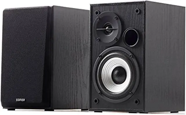 Alt view image 16 of 17 - Edifier R980T 24-Watt-RMS Amplified Bookshelf Speaker System Black (4002557) EEC4002557