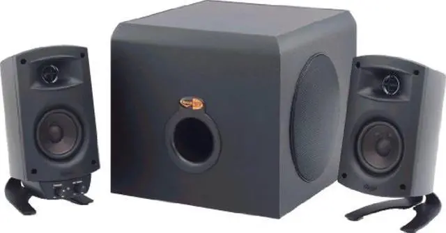 Alt view image 7 of 13 - Klipsch ProMedia 2.1 Speaker System - 160 W RMS - Black