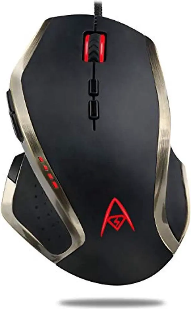 Alt view image 7 of 7 - Adesso iMouse X3 Multi-Color Programmable Gaming Mouse