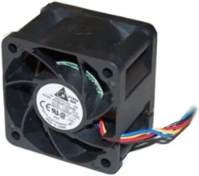 Alt view image 11 of 12 - Fan-0065L4 1U 40X40X28 Mm 4Pin Pwm Fan For Sc813Mf/ Sc113M Chassis