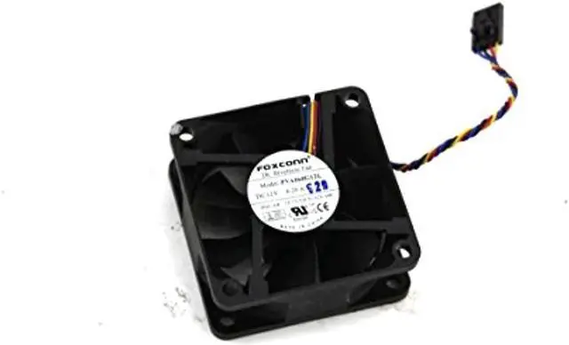 Alt view image 3 of 3 - genuine foxconn pva060g12l computer cooling case fan desktop dc12v 0.20a dc brushless fan