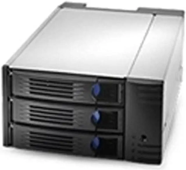 Alt view image 2 of 2 - Chenbro AC SK32303T3 3Bay 3.5 HDD Enclosure w 12Gb s SAS & SATA Backplane