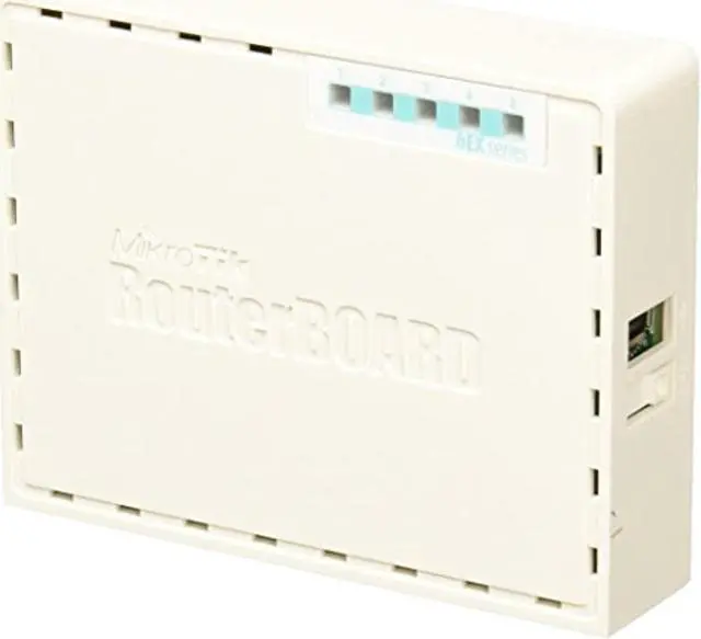 Alt view image 10 of 15 - Mikrotik hEX RB750Gr3 Router with 5x Gigabit Ethernet Ports 1x USB Port and 1x microSD Slot