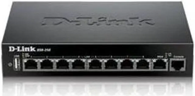 Alt view image 16 of 20 - D-LINK SYSTEMS DSR-250 WIRED SSL VPN ROUTER, 8 GIGABIT PORTS,  1 WAN. LIMITED LIFETIME WARRANTY.