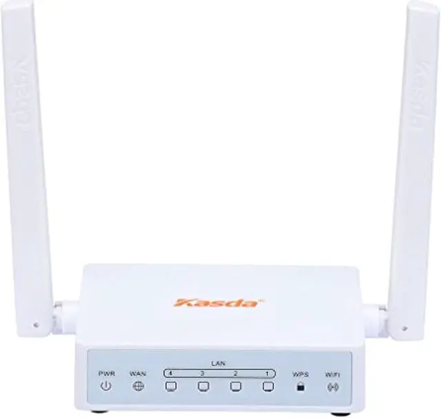 Alt view image 4 of 10 - Kasda KW5515 11N 300M WiFi Router w/ 2x External 3dBi Antennas
