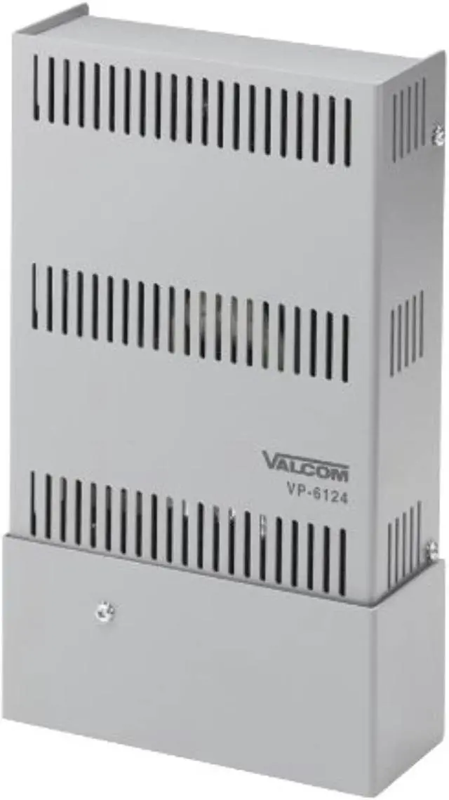 Alt view image 9 of 16 - Valcom VP-6124 Switching Power Supply-24VDC 6A