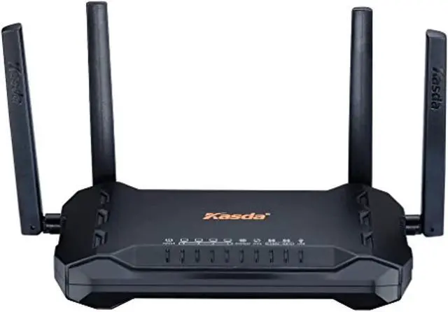 Alt view image 11 of 17 - Kasda AC1200 Dual Band Gigabit Wireless Router, Long Range WiFi Router 5dBi High Gain Antenna, Gigabit Ports, Easy Setup Via Cellphone, USB3.0, Dual Core Processor Based ( KW6516)