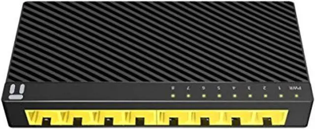 Main image of Netis ST3108C 8 Port 10/100Mbps Fast Ethernet Switch | Desktop Ethernet Splitter, Ethernet Hub, Plug and Play, Traffic Optimization Auto-Negotiation RJ45 Ports with Compact Design