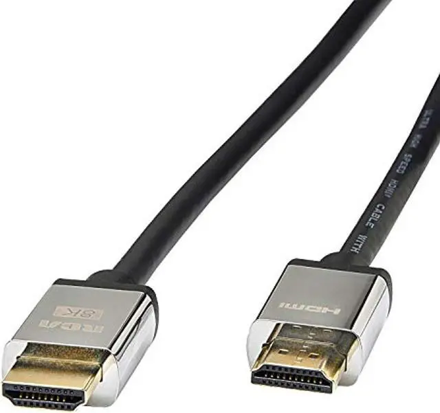Alt view image 4 of 8 - RCA DH6UDE Ultra-Thin Ultra-High-Speed 8K HDMI Cable (6 Feet)