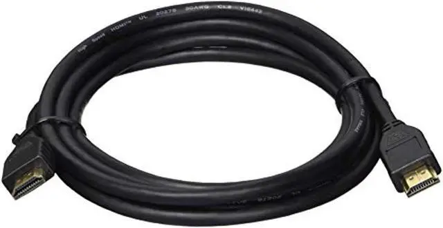 Alt view image 5 of 5 - Monoprice HDMI Cable - 8 Feet - Black (3 Pack) No Logo, High Speed, 4K@60Hz, HDR, 18Gbps, YCbCr 4:4:4, 36AWG, CL2, Compatible with UHD TV and More - Commercial Series