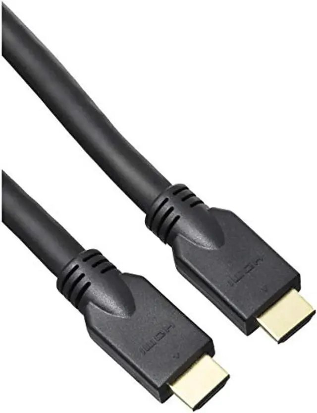 Alt view image 5 of 5 - Monoprice HDMI Cable - 30 Feet - Black (3 Pack) No Logo, High Speed, 4K@24Hz, 10.2Gbps, 24AWG, CL2, Compatible with UHD TV and More - Commercial Series