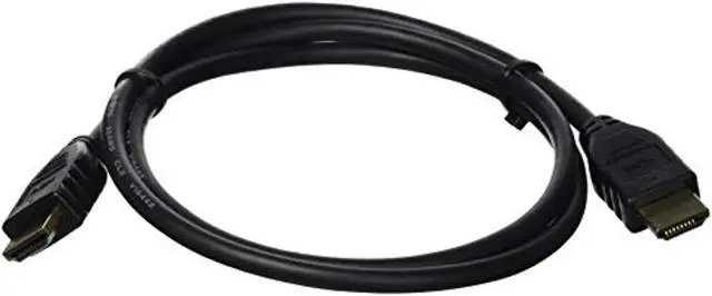 Alt view image 2 of 5 - Monoprice HDMI Cable - 3 Feet - Black (3 Pack) No Logo, High Speed, 4K@60Hz, HDR, 18Gbps, YCbCr 4:4:4, 32AWG, CL2, Compatible with UHD TV and More - Commercial Series