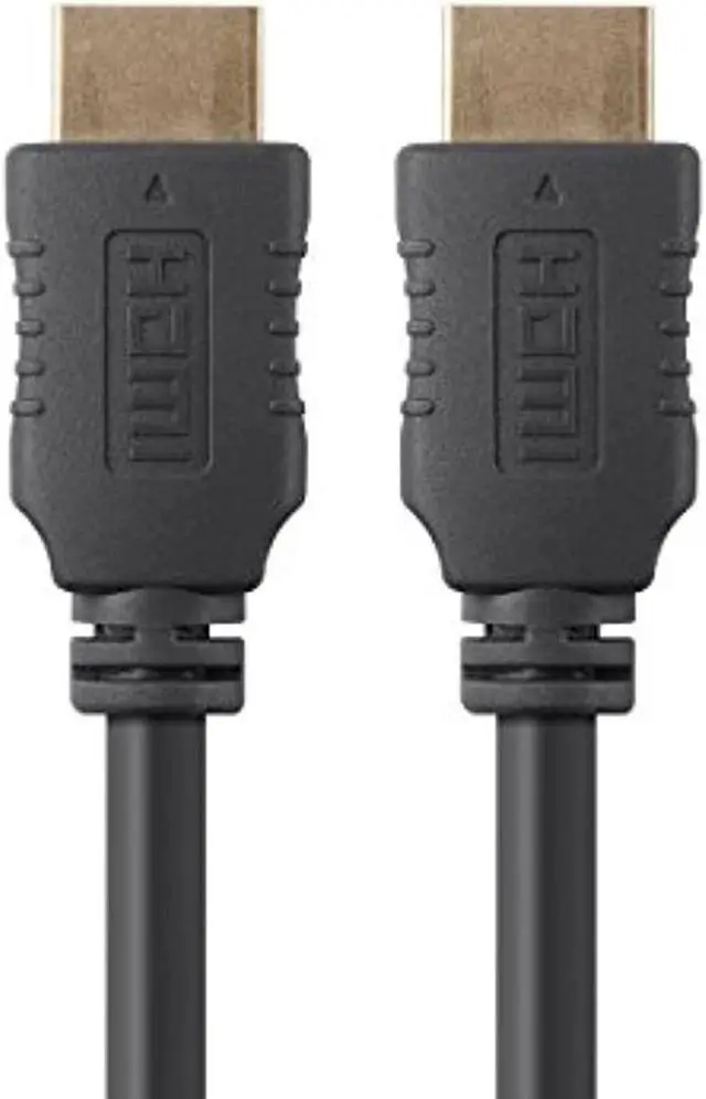 Alt view image 10 of 18 - Monoprice HDMI Cable - 10 Feet - Black | 4K@60Hz, HDR, 18Gbps, YUV 4:4:4, 28AWG, Compatible with UHD TV and More - Select Series
