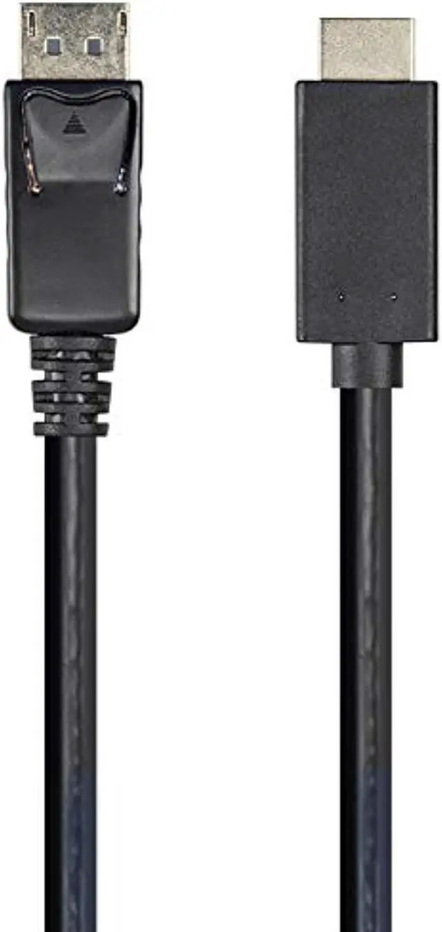 Alt view image 8 of 10 - Monoprice DisplayPort 1.1 to HDTV Cable - 6 Feet - Black