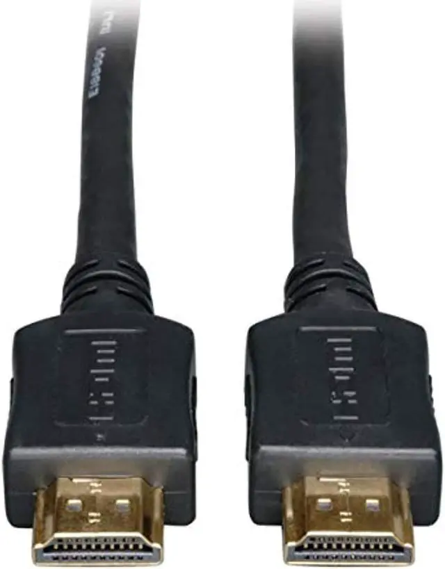 Alt view image 3 of 8 - Tripp Lite Hdmi Cable High-Speed With Ethernet 4K No Booster M/M Black 40Ft