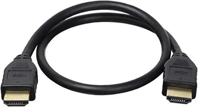 Alt view image 5 of 5 - Monoprice HDMI Cable - 1.5 Feet - Black (3 Pack) High Speed, 4K@60Hz, HDR, 18Gbps, YCbCr 4:4:4, 32AWG, CL2, Compatible with UHD TV and More - Commercial Series