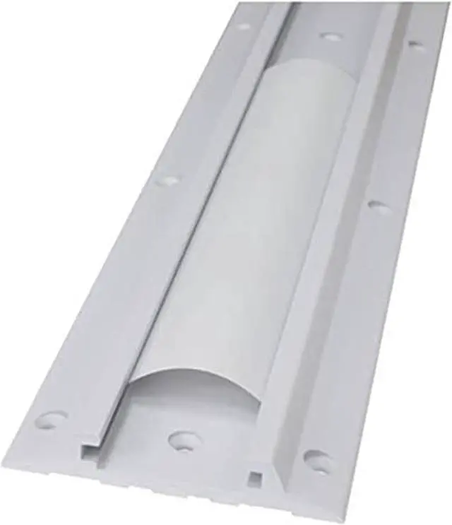Alt view image 4 of 7 - ERGOTRON 34IN WALL TRACK (WHITE).A LOW-COST,ZERO-FOOTPRINT MOUNTING SYSTEM THAT