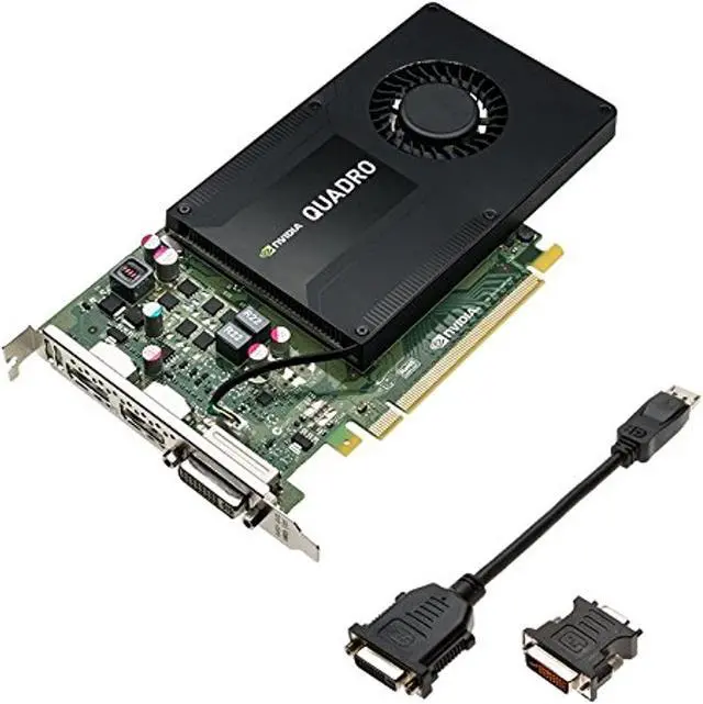 Alt view image 2 of 2 - PNY NVIDIA Quadro K2200 4GB GDDR5 DVI/2DisplayPorts PCI-Express Video Card VCQK2200-PB