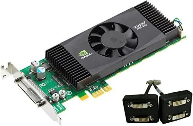 Main image of pny quadro nvs 450 512 mb ddr3 4head pci-express video card vcq450nvs-x16-dvi-pb
