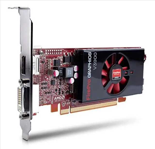 Main image of hp firepro v3900 graphic card - 1 gb ddr3 sdram - pci express 2.1 x16 - half-length/full-height a6r69aa