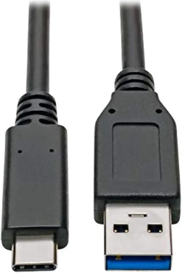 Alt view image 12 of 13 - TRIPP LITE U428-C03-G2 USB C TO USB-A CABLE 3.1 10GBPS USB-IF CERT USB TYPE C M/M 3FT