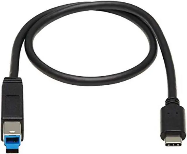 Alt view image 13 of 20 - TRIPP LITE U422-20N-G2 TRIPP LITE USB C TO USB TYPE B CABLE USB TYPE C 3.1 GEN 2, 10 GBPS M/20IN