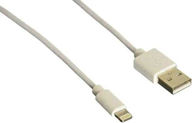 Alt view image 2 of 14 - Monoprice Lightning to USB Charge & Sync Cable - 3 Feet - White | Apple MFi Certified for iPhone X, 8, 8 Plus, 7, 7 Plus, 6, 6 Plus, 5S , iPad Pro