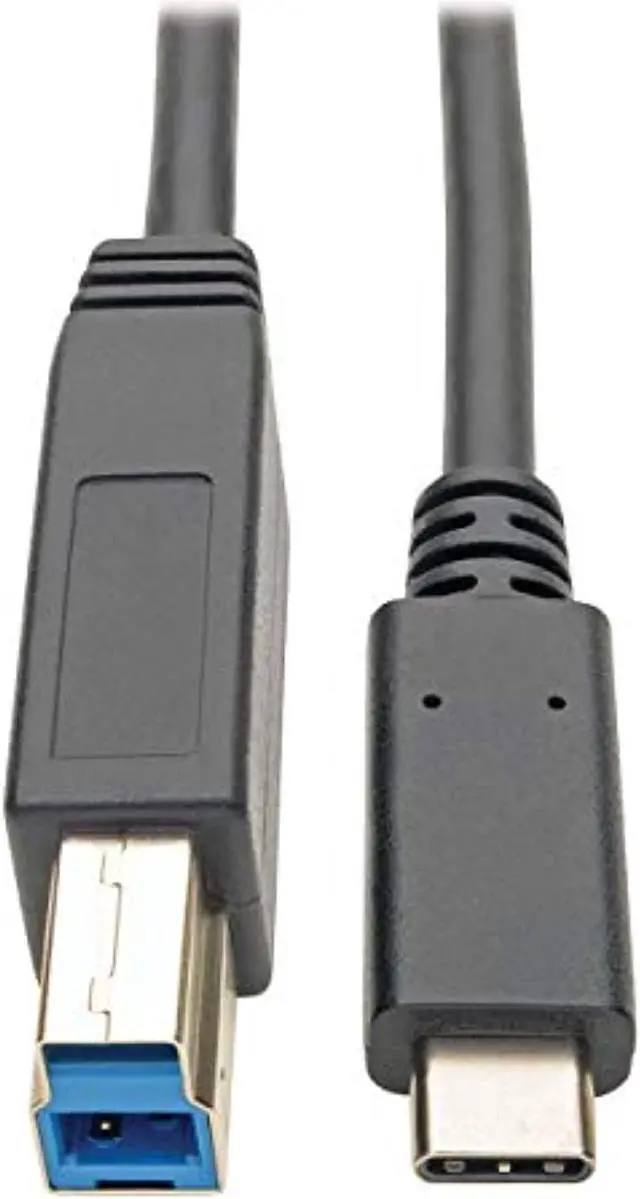 Alt view image 9 of 12 - Tripp Lite U422-006 USB Type-C to USB Type-B Cable, 6 ft.