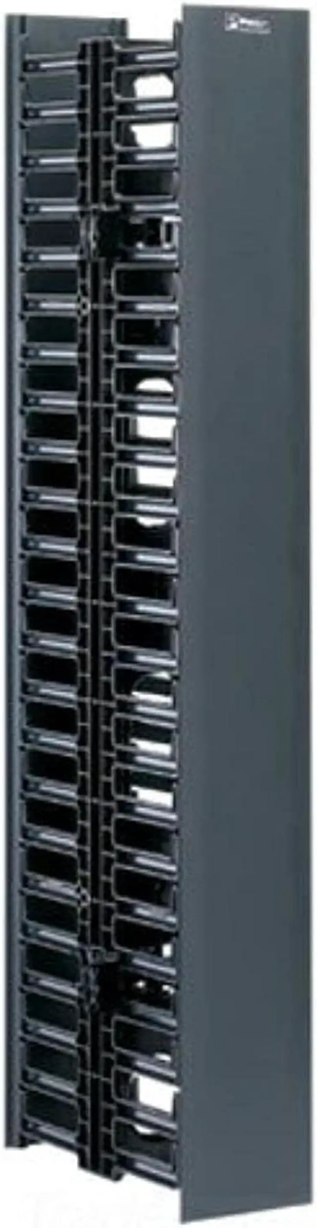 Alt view image 5 of 9 - Panduit - WMPV22E - Cable Accessories Vertical Cable Management Acrylonitrile Butadiene Styrene Black