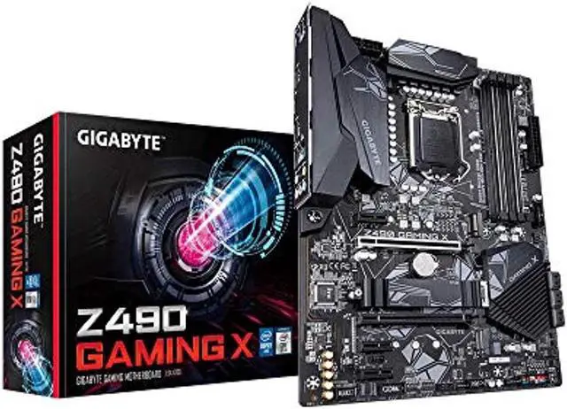 Alt view image 9 of 9 - Gigabyte Ultra Durable Z490 GAMING X LGA-1200 DDR4 ATX Desktop Motherboard