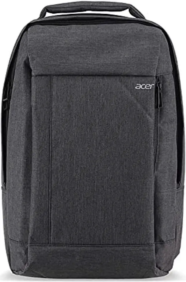 Main image of acer travel backpack (gray), up to 15.6" notebook and 10" tablet, with interior and exterior pockets